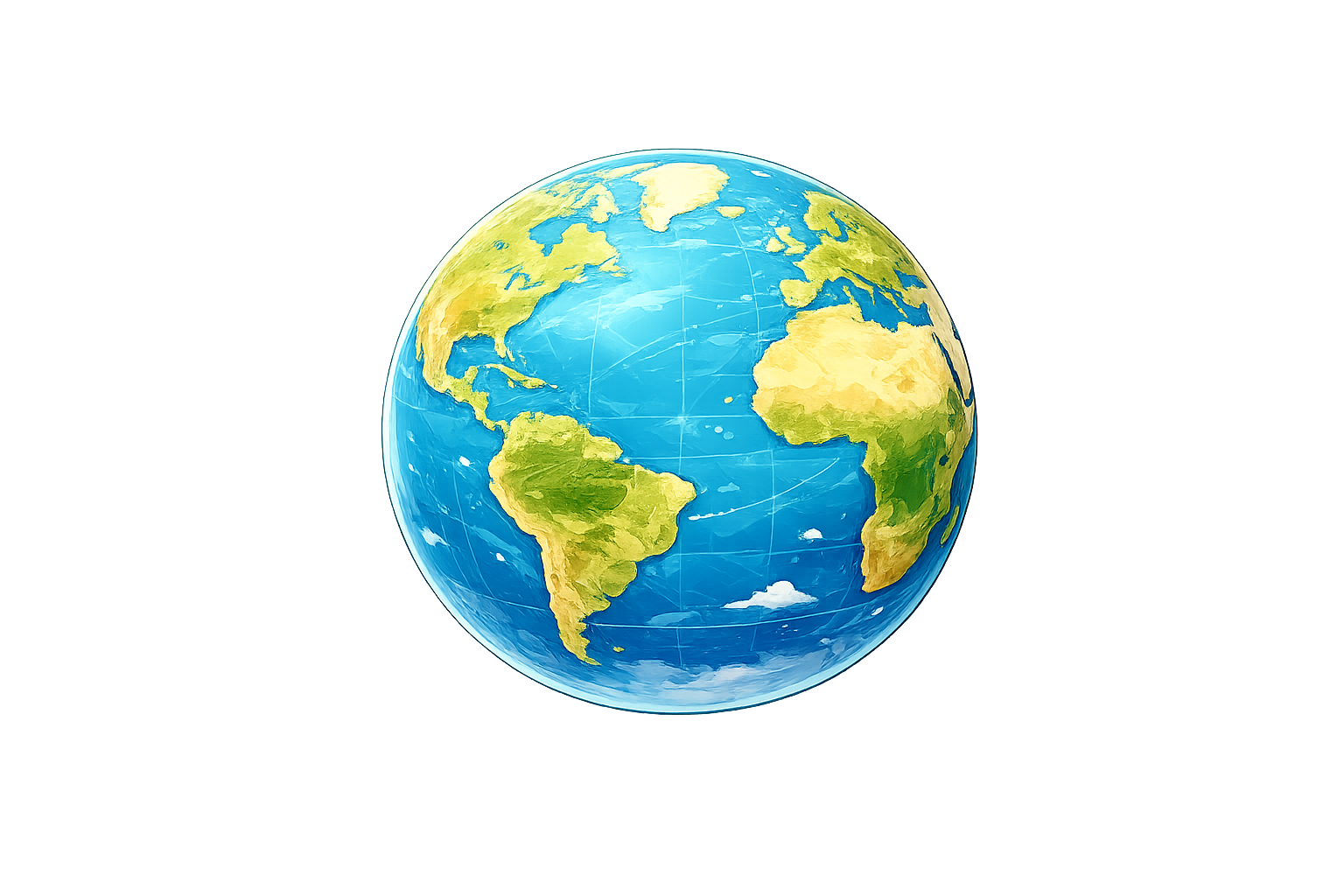 View of the earth from space
